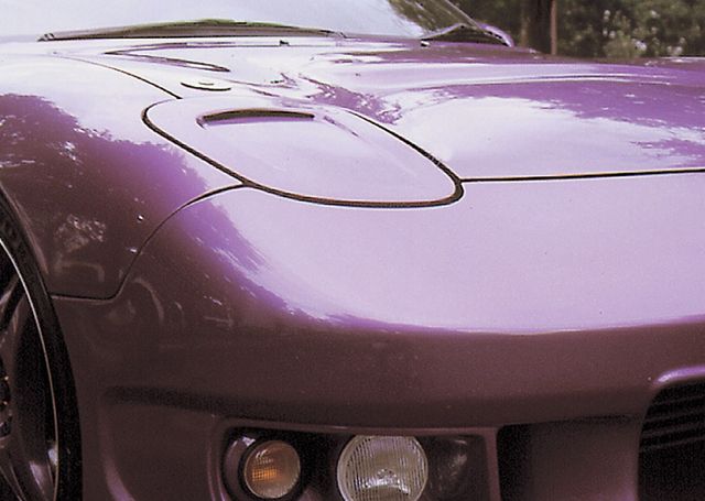 KSP製RX-7 FD3S専用インテークダクトライトカバー