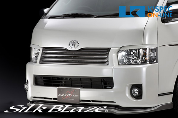 SilkBlaze トヨタ【200系ハイエース ワイド 4型】フロントグリル【純正色塗装】[代引き/後払い不可] 44,286円