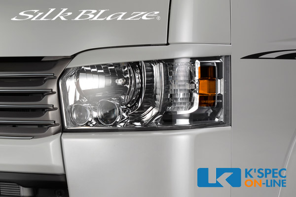 楽天市場】ハイエース200系 4-8型バッドフェイスアイラインVer.3