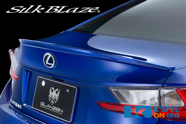 SilkBlaze レクサス【RC [F SPORT]】GLANZEN トランクスポイラー【未塗装】[代引き/後払い不可]｜ケースペックオンライン