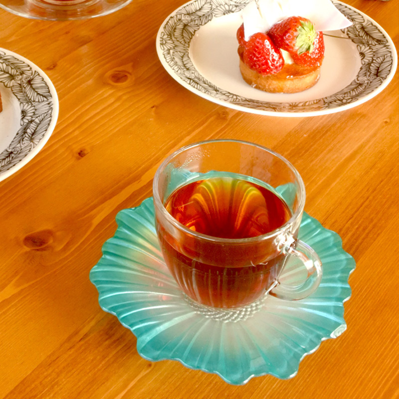 TG 耐熱ガラスコーヒーカップ 230ml Heat-resistant Glass
