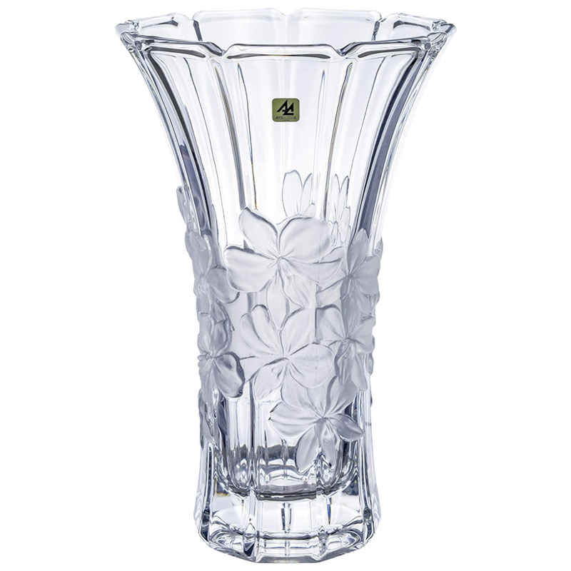 楽天市場】花瓶 フラワーベース 花束用 クリスタルガラス