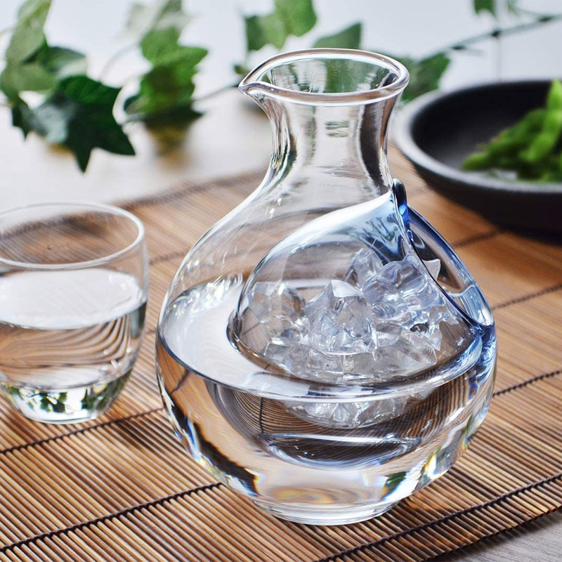 昭和レトロ☆ガラス什器 楽天市場】徳利 360ml 東洋佐々木ガラス（61048DV）日本酒 酒器 ガラス