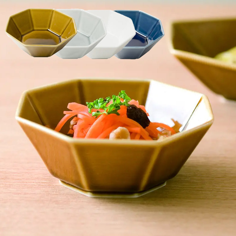 目のデザイン付き八角形ボウルセット 目のデザイン付き八角形ボウルセット