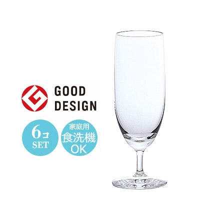 10オンス ビール カクテル グラス コップ Gライン ピルスナー 6個セット アデリア Φ60×H185mm(315ml 10oz) おしゃれ 可愛い シンプル 上品 カフェ バー ホテル 旅館 バンケット ラウンジ クラブ 割烹 懐石 会席 料亭 飲食店 業務用 備品 食器 L-6724【食器洗浄機対応】