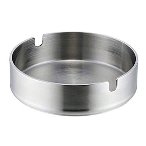 ステンレス　１８ー８　灰皿　１２枚 楽天市場】灰皿 丸 8cm ステンレス 積重ね Φ80×H28mm おしゃれ