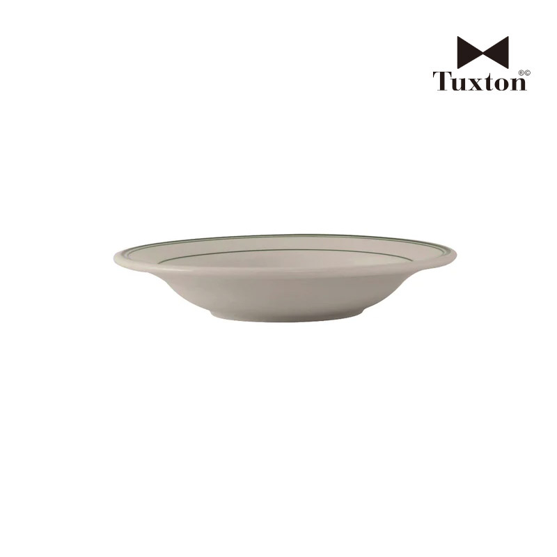9インチ お皿 丸皿 深皿 パスタ皿 カレー皿 22cm Tuxton Greenbay タクストン グリーンベイ 9吋 スープ Φ222×H41mm 9吋 おしゃれ 可愛い 昭和レトロ 西海岸 ダイナー カフェ バー ホテル 飲食店 業務用 QX-16464 【食器洗浄機対応】【電子レンジ対応】画像