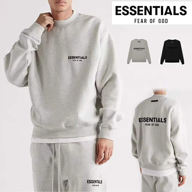 ESSENTIALS エッセンシャルズ パーカー 秋 冬 メンズ レディース 情の籠もった ロゴタイプ パーカー ビッグ大きさ 最新 男女兼用[並行輸入品]