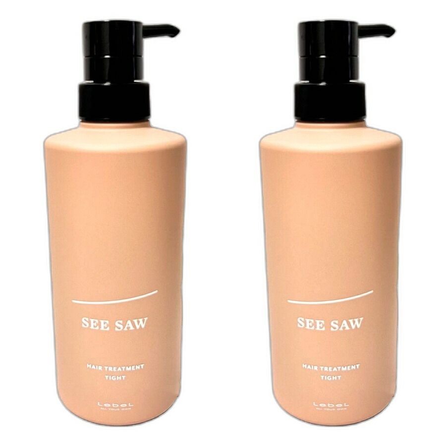 【2本セット】ルベル SEE/SAW シーソー ヘアトリートメントT　500mL｜Matilda