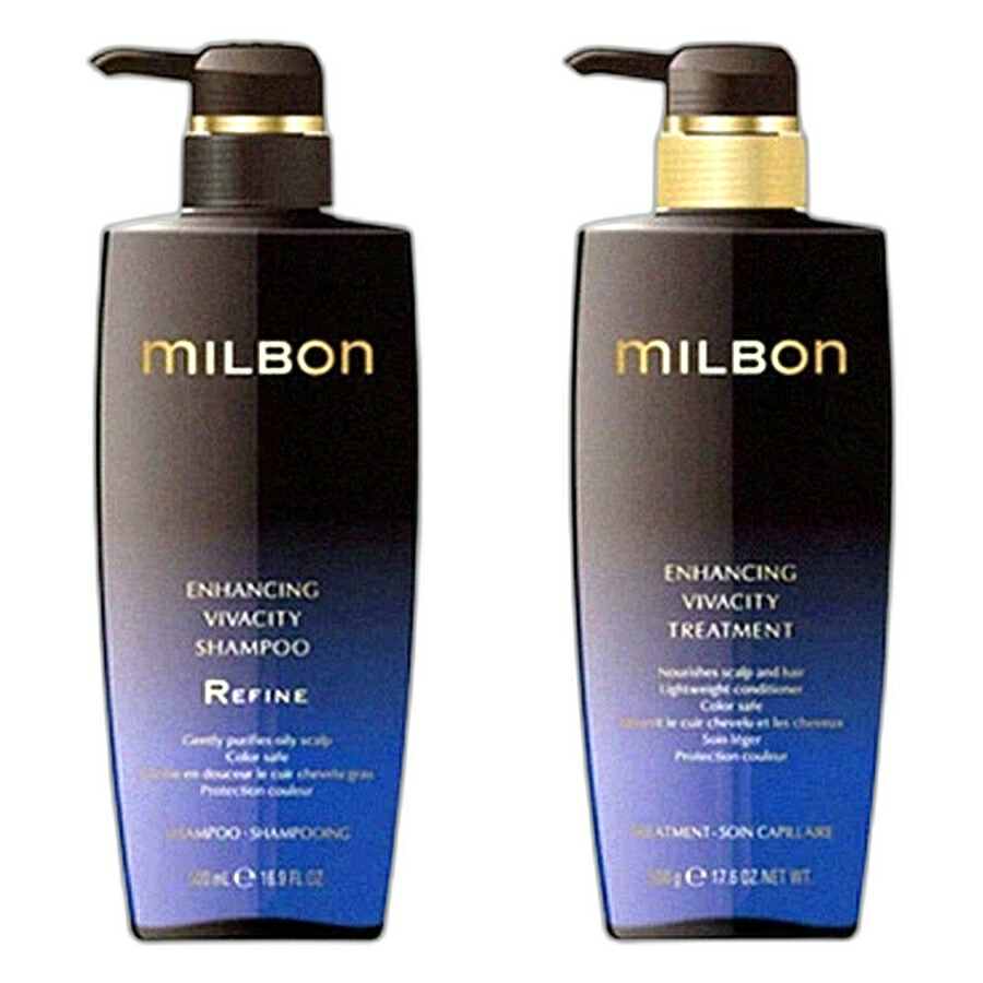 【セット】ミルボン エンハンシング ビバシティ シャンプーリファイン 500ml &トリートメント 500g グローバル ミルボン プレミアム ポジション 【milbon】