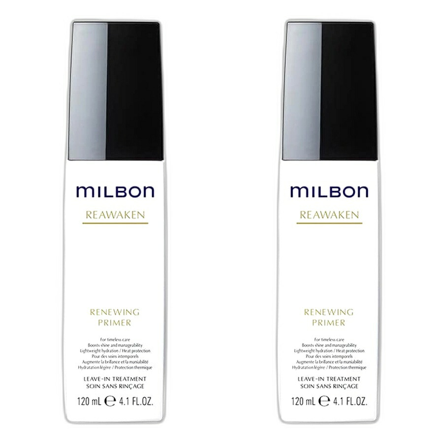 【2本セット】ミルボン REAWAKEN（リアウェイクン） リニューイングプライマー 120g グローバル ミルボン【milbon】 4,391円