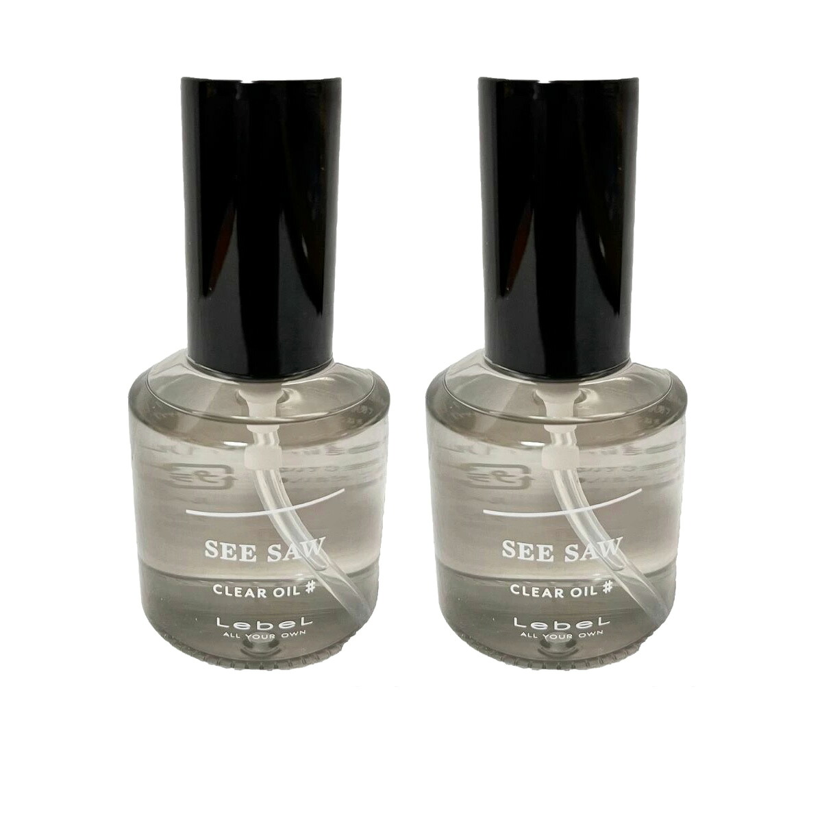【2個セット】ルベル SEE/SAW シーソー クリアオイルシャープ　80mL