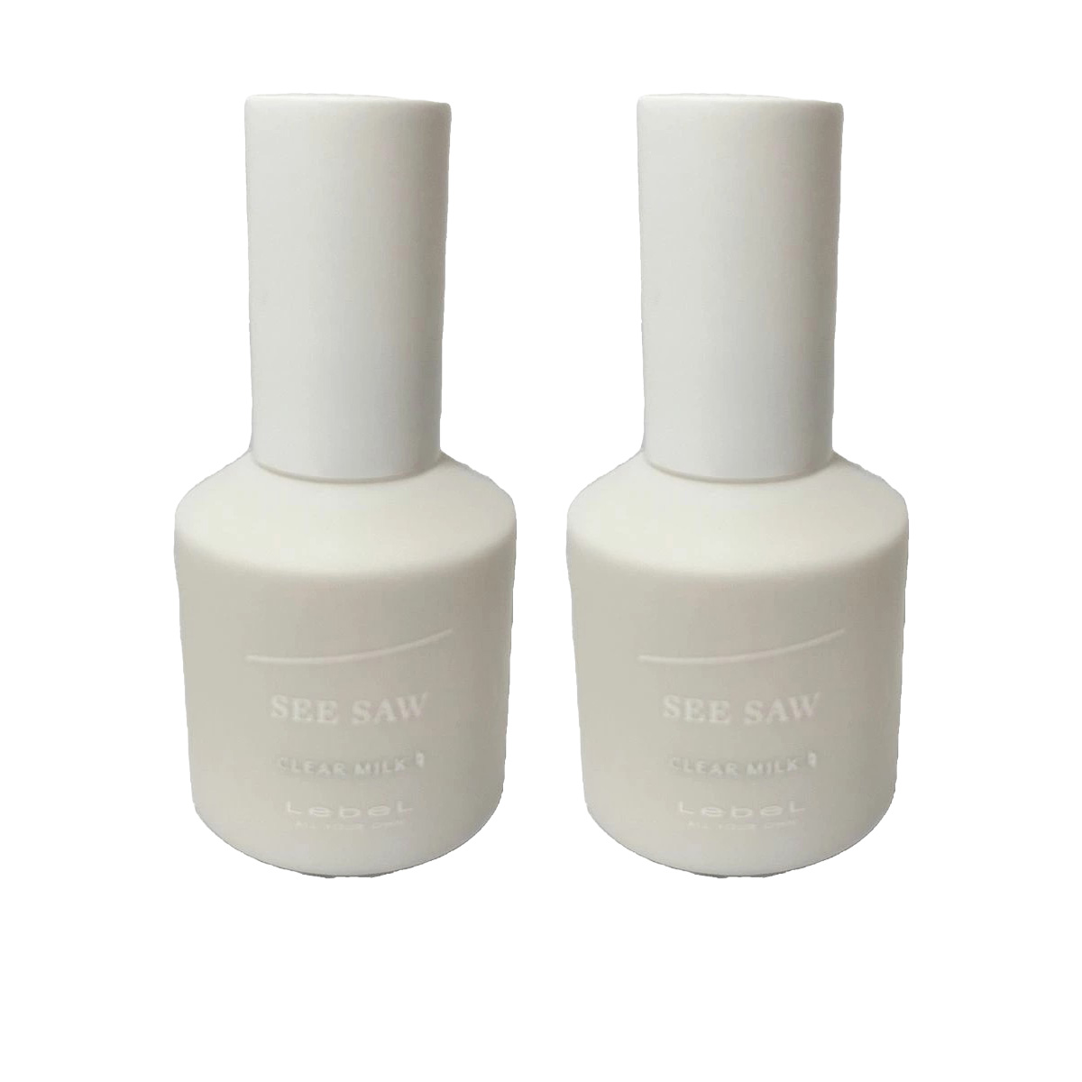 【2個セット】ルベル SEE/SAW シーソー クリアミルクナチュラル　80mL