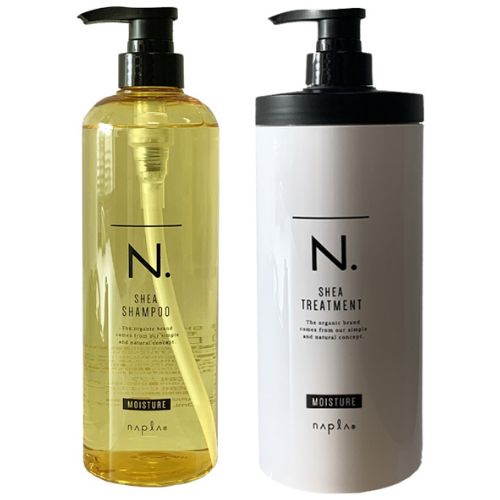 【お得セット】ナプラ N.エヌドット SHEA シャンプー750ml /トリートメント650g モイスチャー （しっとり）美容院・サロン専売品【napla】