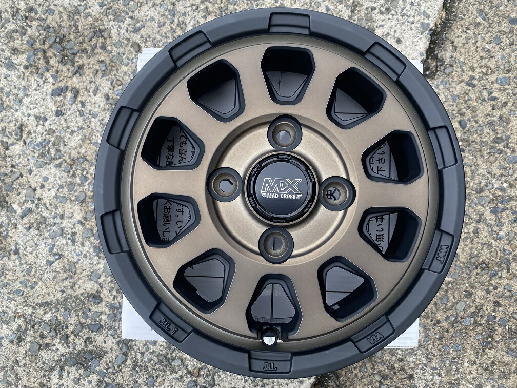 楽天市場】期間数量限定特価 MAD CROSS GRACE 14x4.5J 4/100 +45 BRC