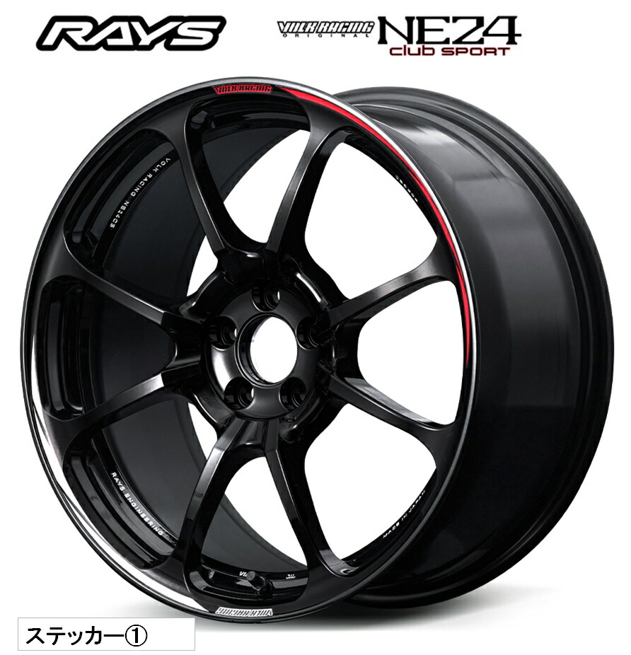 RAYS VOLKRACING NE24 ホイール18インチ　 4本セット 楽天市場】RAYS レイズ VOLK RACING NE24 18インチ 9J+45 5H114