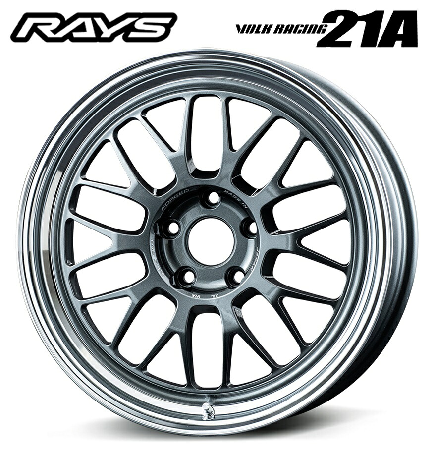 RAYS レイズ VOLK RACING 21A 18インチ 9J+0 5H114.3 VC 新品ホイール4本