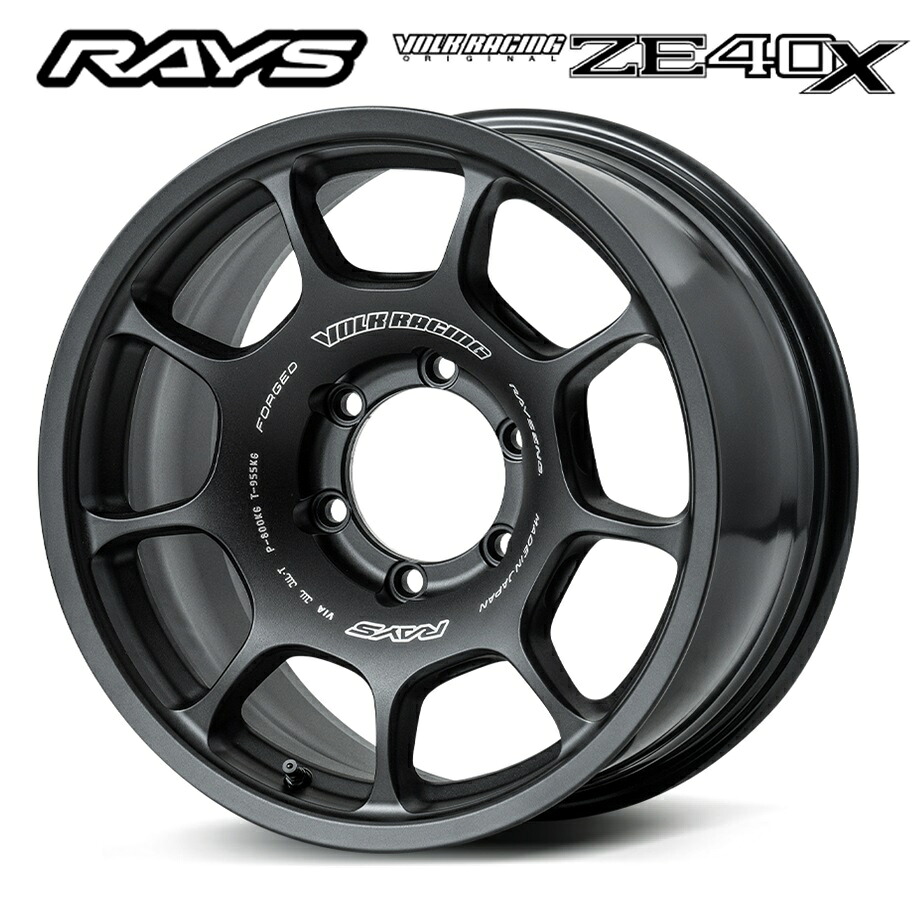 RAYS レイズ VOLK RACING ZE40X 17インチ 8J+0 6H139.7 BT 新品ホイール4本｜KTfaith