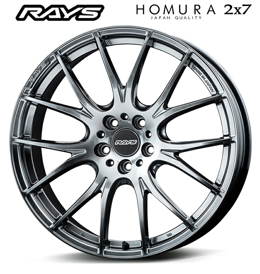 RAYS レイズ HOMURA 2x7 20インチ 8.5J+38 5H114.3 GT 新品ホイール4本