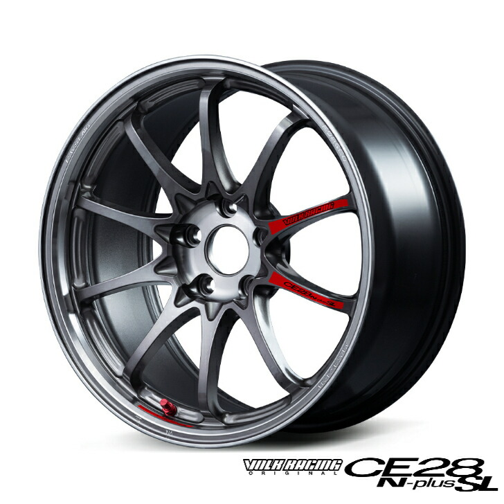 RAYS レイズ VOLK RACING CE28N-plus SL 18インチ 9.5J+11 5H114.3 PG 新品ホイール4本