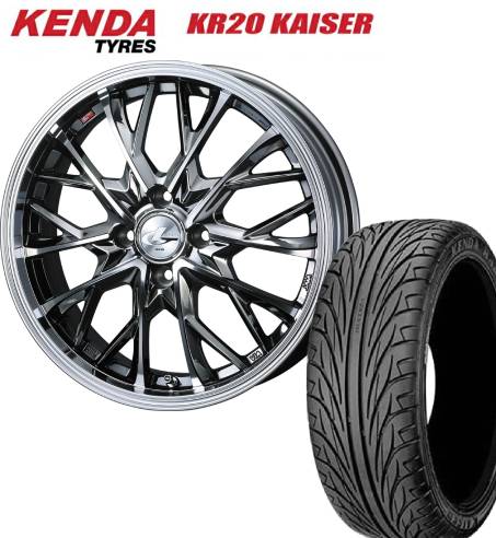 ■ケンダ KENDA KR20 165/45R16 74V ■WEDS ウェッズ LEONIS レオニス MV 16インチ 5J+45 4H100 BMCMC サマータイヤホイールセット 軽自動車用 75,339円