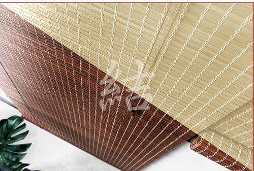 竹スクリーン結88×180cm/竹簾すだれ天然木ロールスクリーンブラインドカーテン【5000円以上お買上で送料無料】