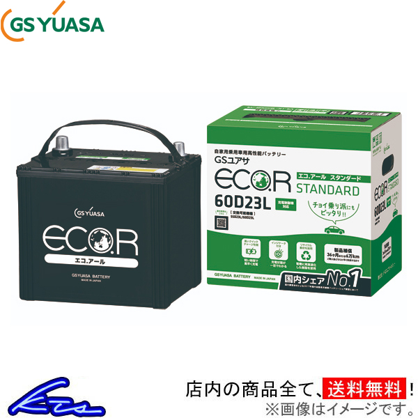 GSユアサ エコR スタンダード カーバッテリー インテグラタイプR GF-DC2 EC-44B19R GS YUASA STANDARD 自動車用バッテリー 自動車バッテリー