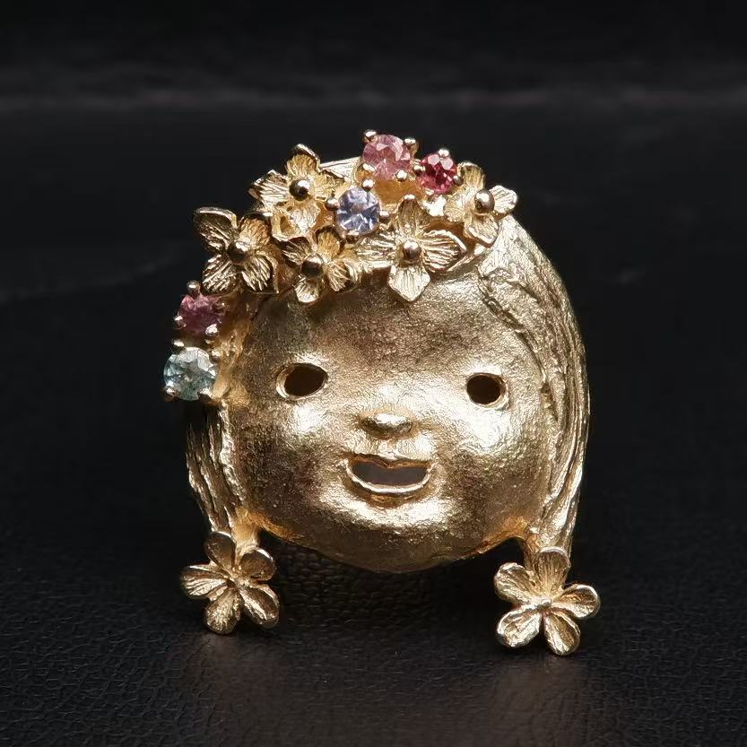 楽天市場】岩倉康二 【作家】岩倉康二 ペンダントトップ 岩倉康二 18金