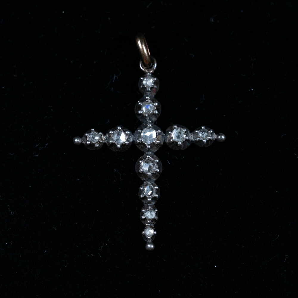 【中古】ダイヤモンド1.0ct ペンダント K18 SV
