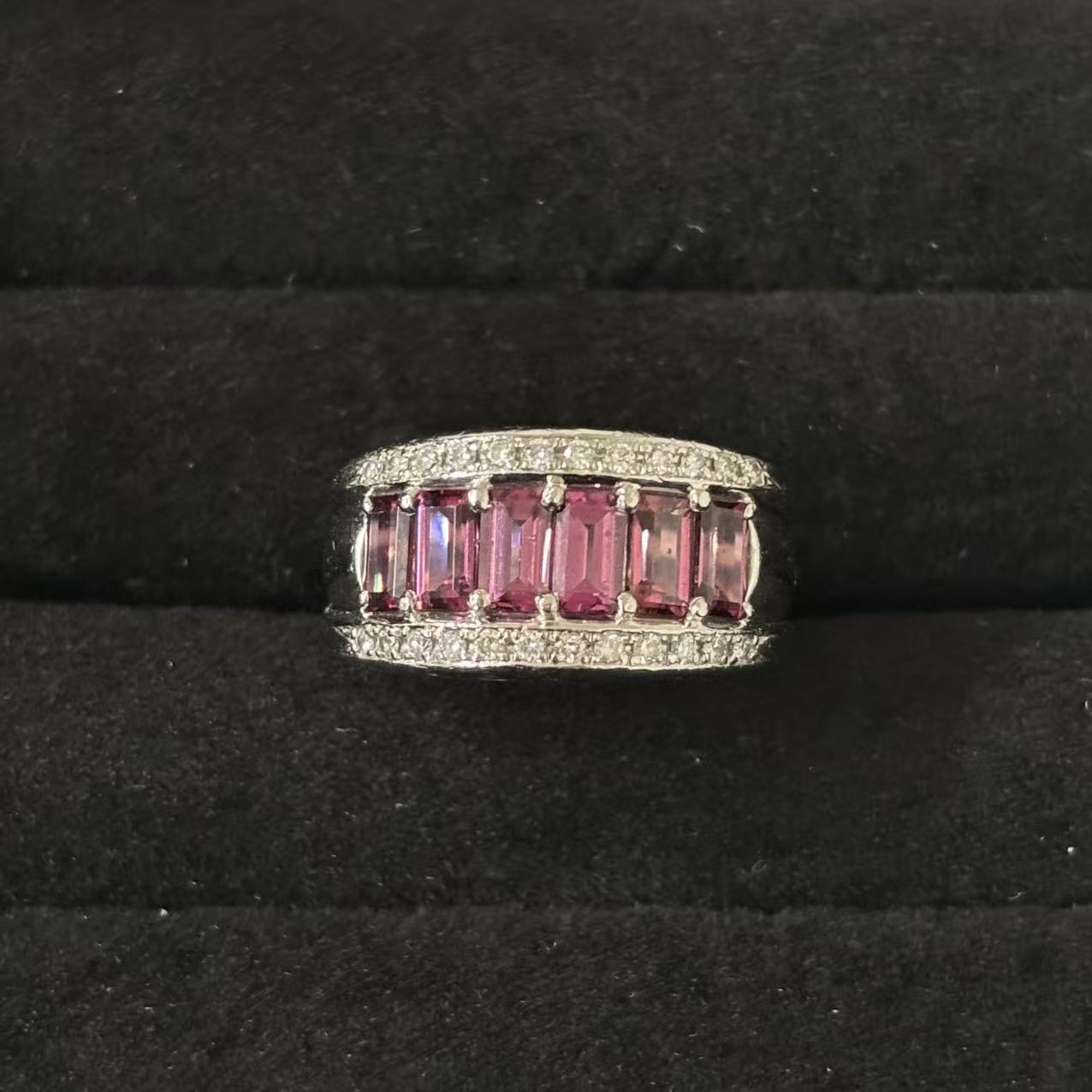【中古】トルマリン1.91ct ダイヤモンド0.2ct リング Pt900 10号|小池屋