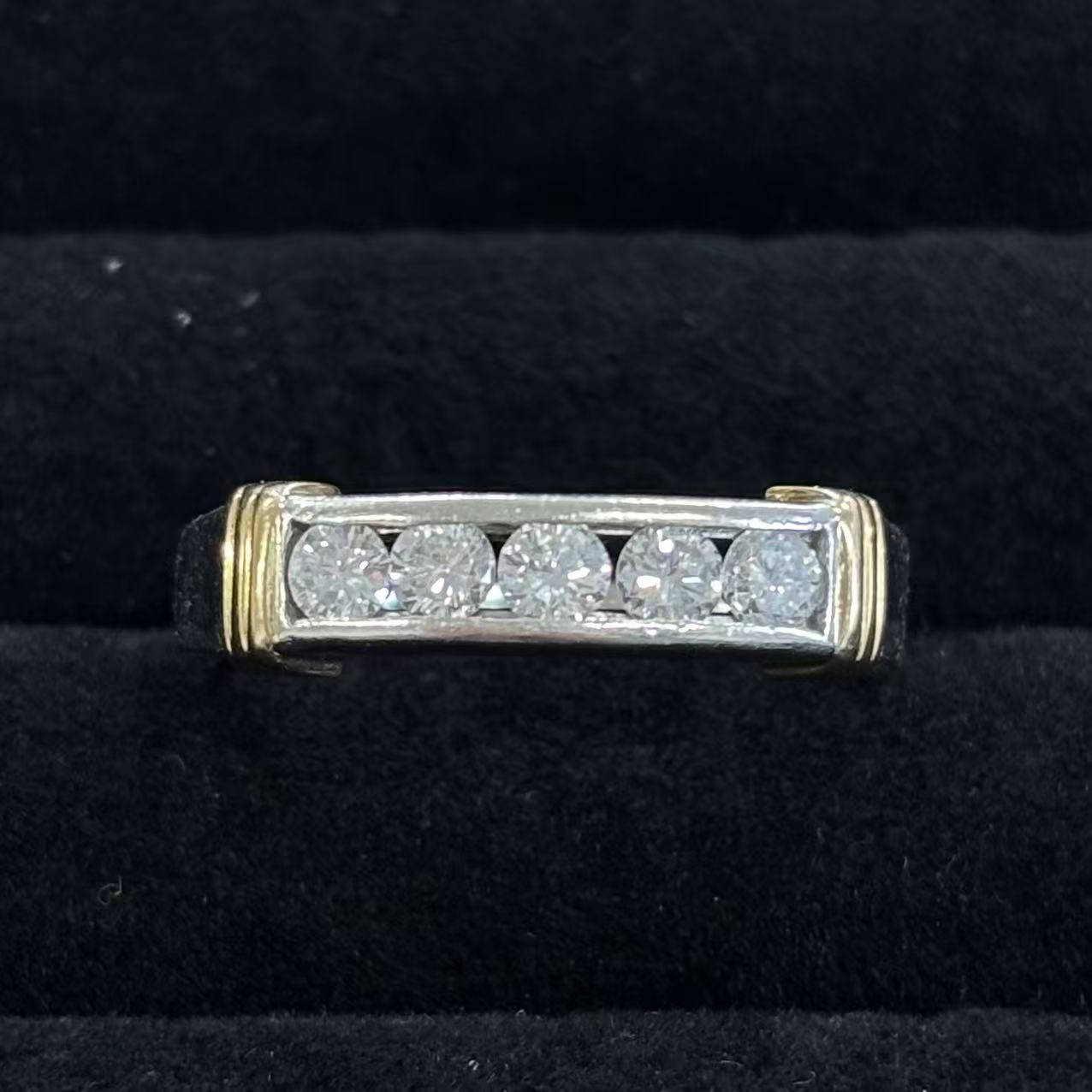 【中古】ダイヤモンド0.509ct リング K18 Pt900 15号｜小池屋