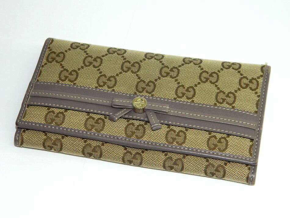 楽天市場】【財布】GUCCI グッチ GGスプリーム リボン ライン
