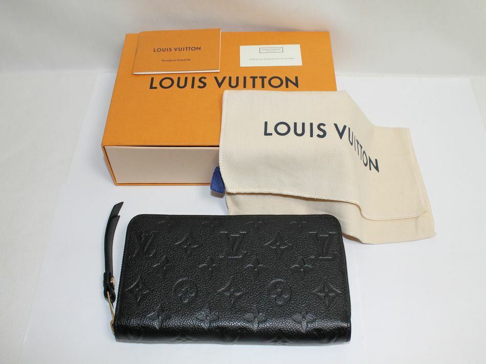 最新の激安 中古 送料無料 LOUIS VUITTON ジッピーウォレット