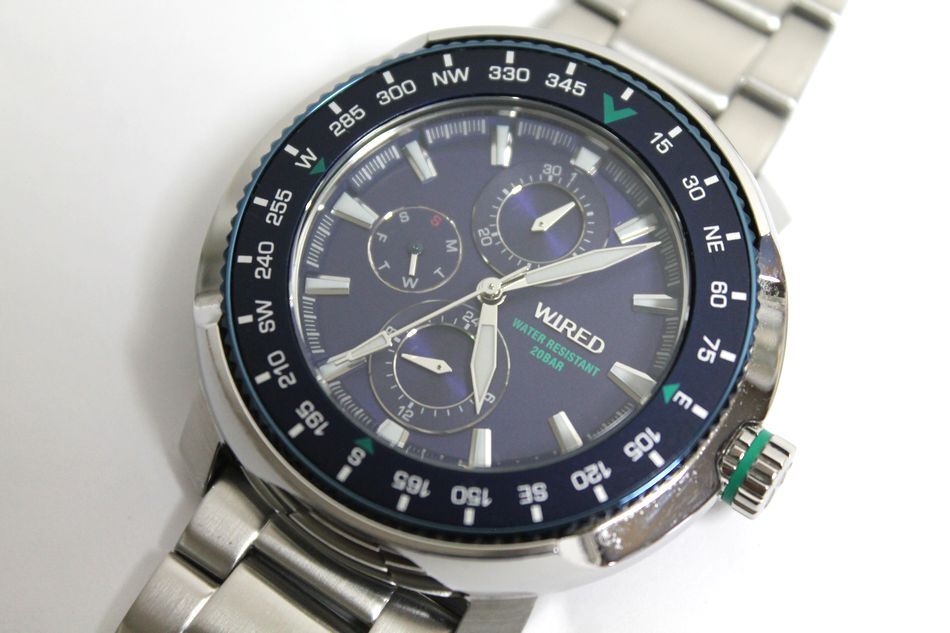 楽天市場】WIRED ワイアード SEIKO WIRED 腕時計 VK67-K090