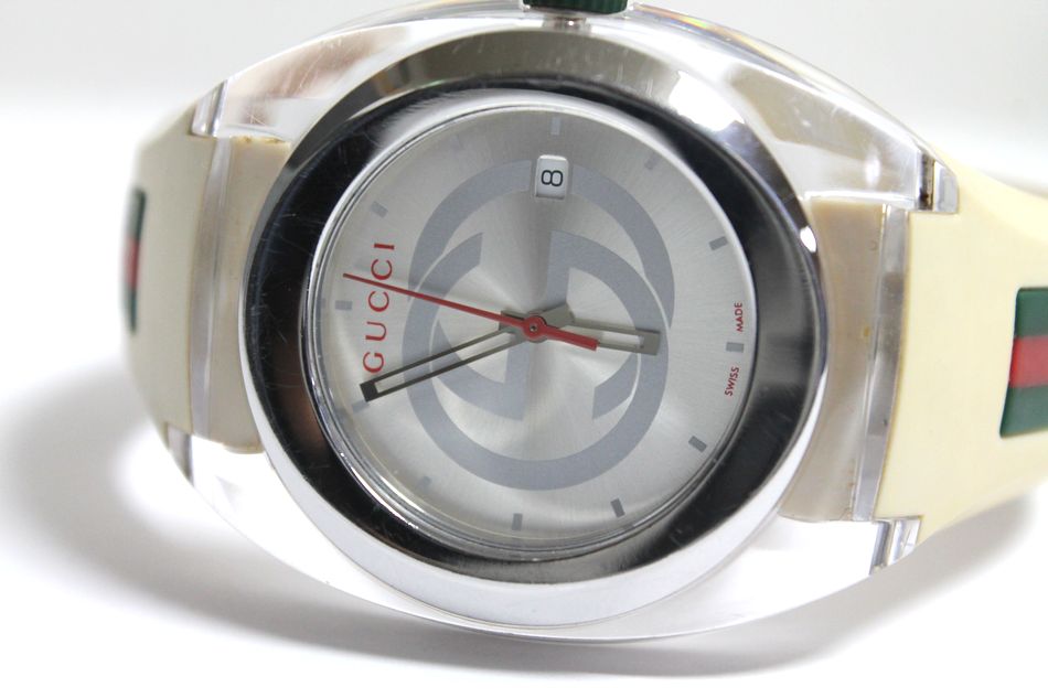 楽天市場】GUCCI SYNC WATCHグッチ シンク メンズ腕時計スイス製
