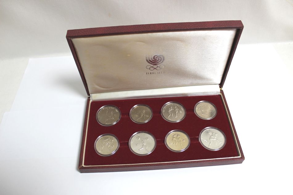 楽天市場】韓国 ソウルオリンピック1988年 2000ウォン・1000ウォン白