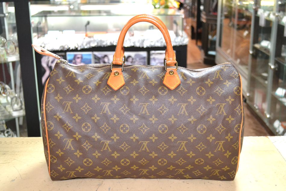 [中古] LOUIS VUITTON スピーディ40 モノグラム M41522 ボストンバッグ ハンドバッグ タウンボストン メンズ レディース ルイヴィトン USED品｜リサイクル半田店