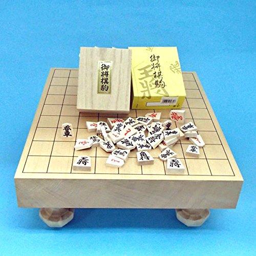 足付き将棋盤デビューに 新桂二寸足付将棋盤としっかり太字の木製特選将棋駒のセット（お子様にも最適） 23,205円