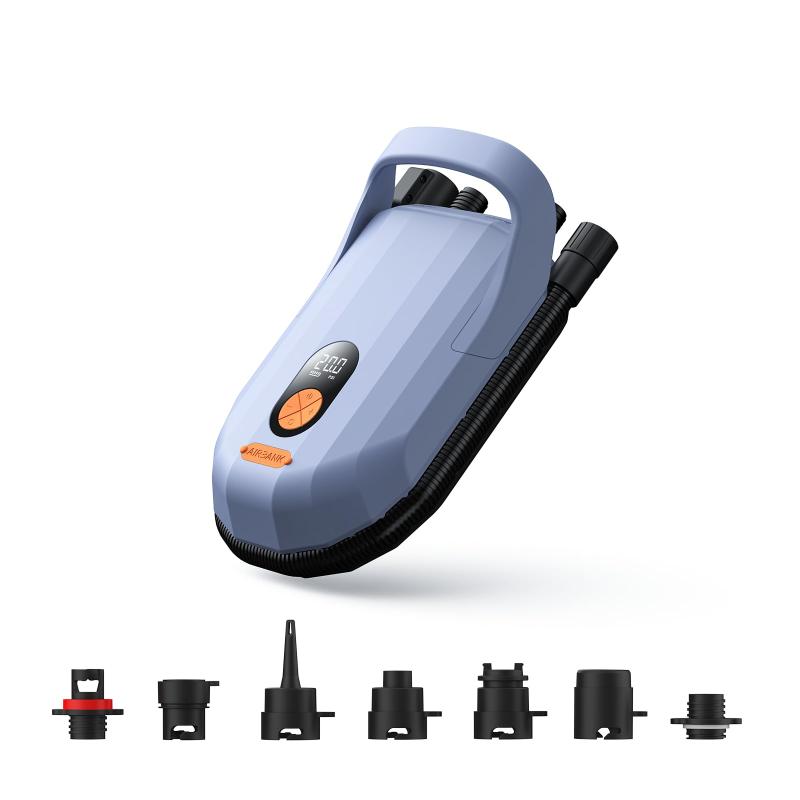 TOPUMP 充電式SUPエアポンプTPS300 エアーテント 2022最新】TOPUMP 7800mAh充電式SUPエアポンプTPS300、オート