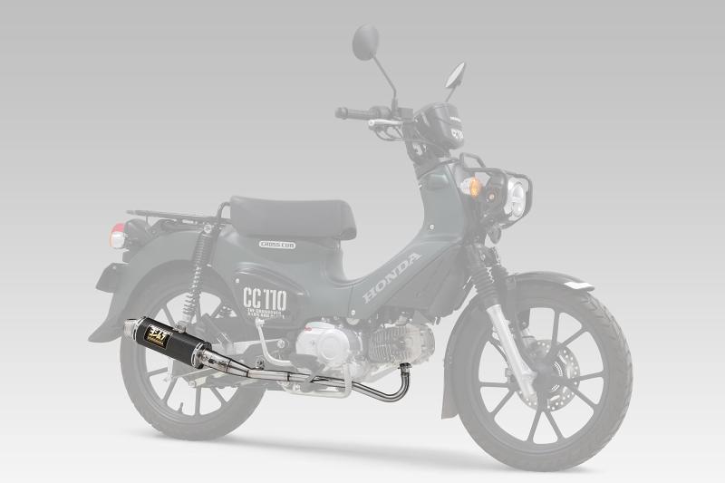 ヨシムラ フルエキゾースト Super Cub110(18-21/22) Cross Cub110(18-21/22) 機械曲 GP-MAGNUM サイクロン EXPORT SPEC 政府認証
