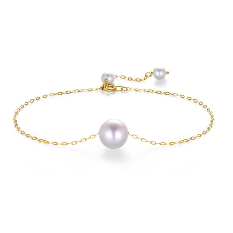天然真珠のブレスレット 18金 SOGO 623aea03547f9c00a41bd9b1149fc2