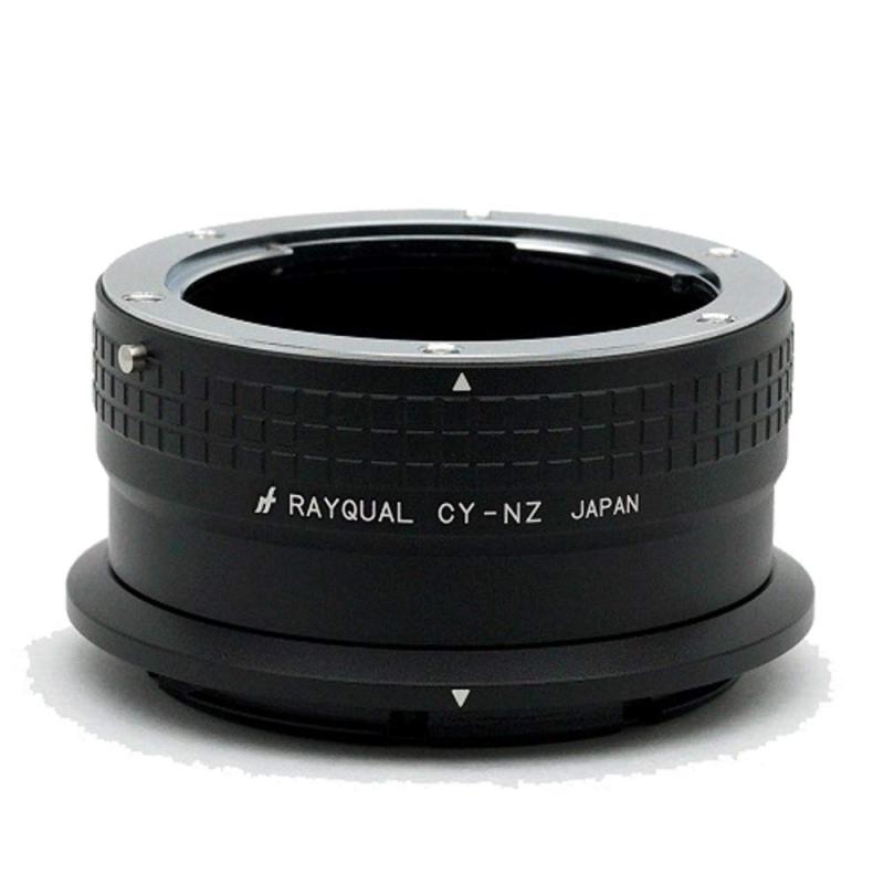 レイクォール マウントアダプター CY-NZ (レンズ)コンタックスヤシカ-(カメラ)ニコンZ (日本製) ブラック 586045