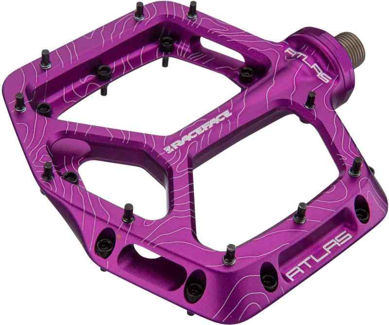 RaceFace RACE FACE(スピード競技人間の顔) ペダル PEDAL,ATLAS,22,PURPLE