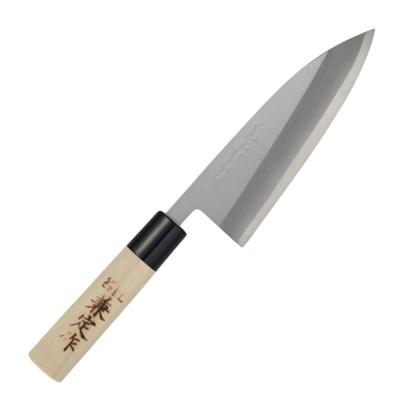 [1163]包丁　出刃包丁210mm　本水牛口本職用手打鍛造出刃包丁 1163]包丁 出刃包丁210mm 本水牛口本職用手打鍛造出刃包丁