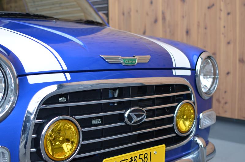 ダイハツ車 L700系 ミラジーノ ボンネットエンブレム・フードエンブレム ウイング型