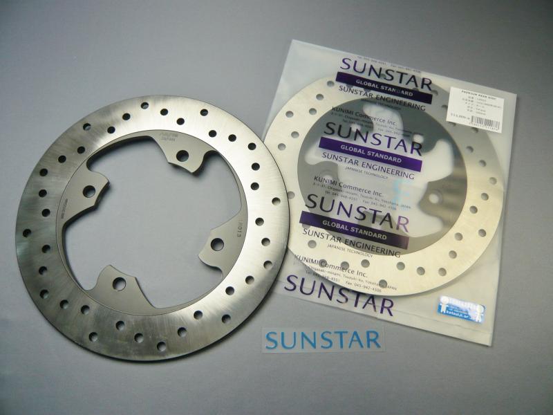 サンスター(SUNSTAR) プレミアムレーシング リアブレーキディスク ホールタイプ 品番LR015 KAWASAKI ZZR1100(D)