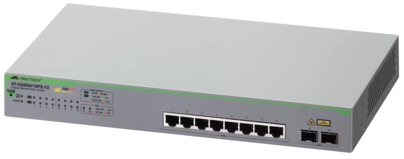 アライドテレシス AT-GS950/10PS V2 スイッチングハブ 4627R 38,004円
