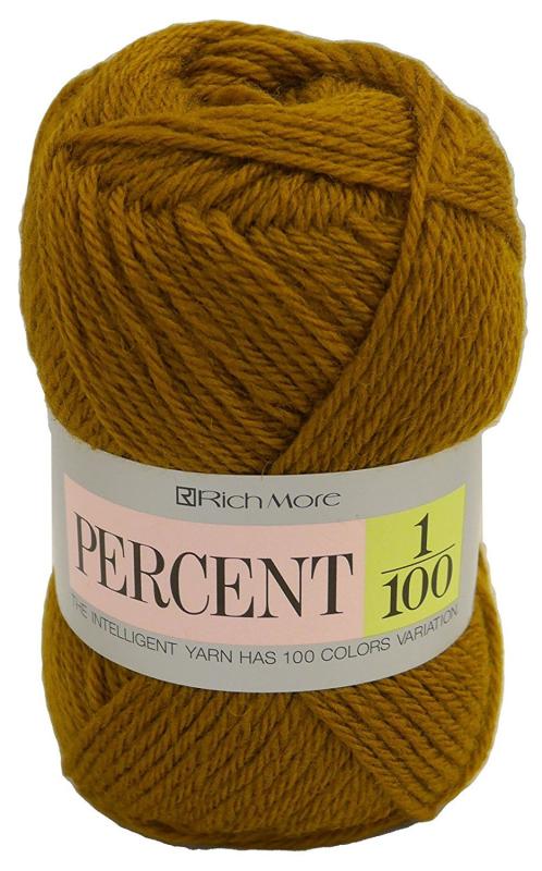 ハマナカ リッチモア パーセント 毛糸 並太 40g 約120m 10玉セット 017 ブラウン系 5,126円