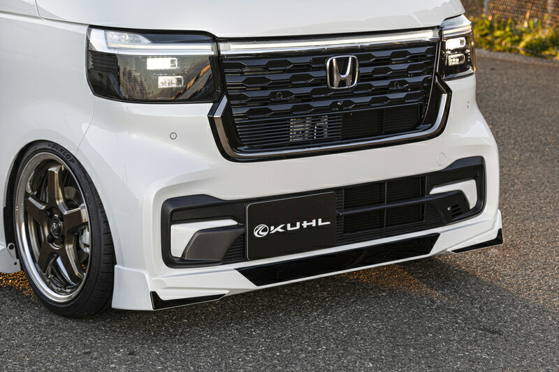 【KUHL STYLE KIT】 ホンダ N-BOX CUSTOM フロントエアロ PPウレタン素材 ドレスアップ カスタムパーツ クールレーシング KUHL ジャパン クール スタイル キット 日本製