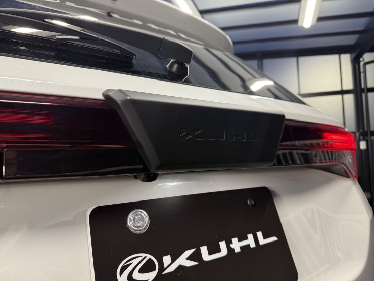 【KUHL STYLE KIT】 ホンダ WR-V リアゲートエンブレム エアロ リア PPウレタン素材 ドレスアップ カスタムパーツ クールレーシング KUHL ジャパン クール スタイル キット 日本製